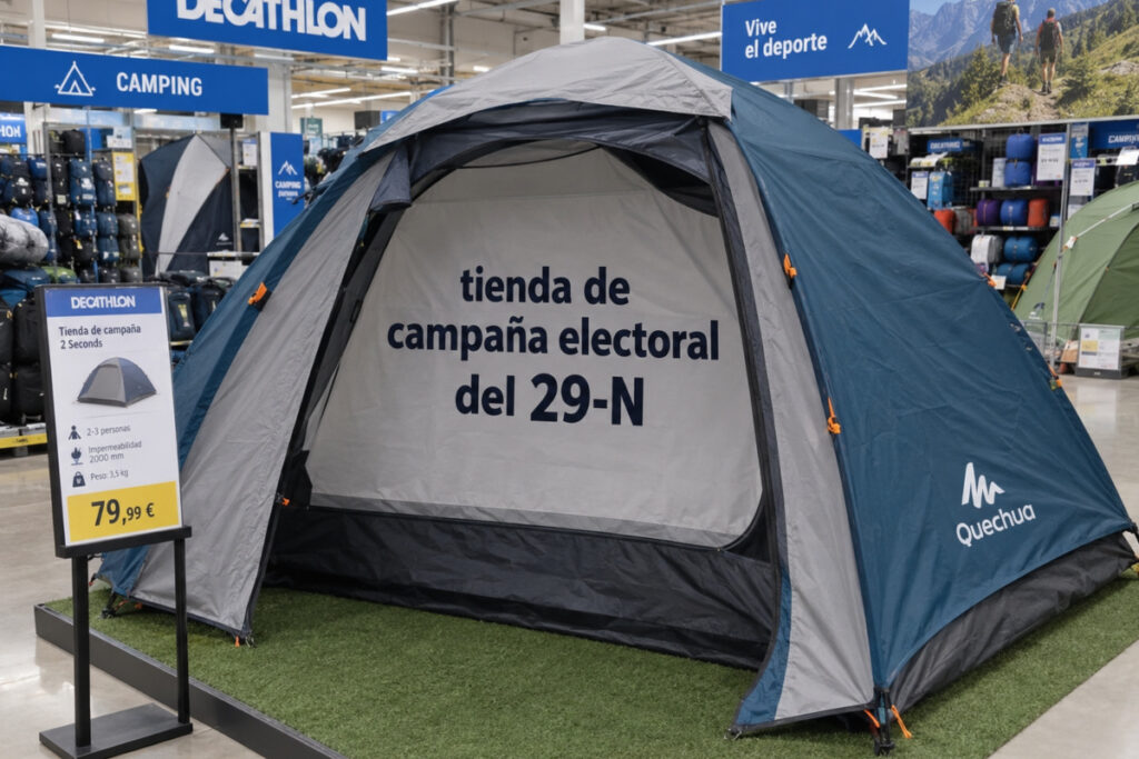 Tienda de campaña electoral